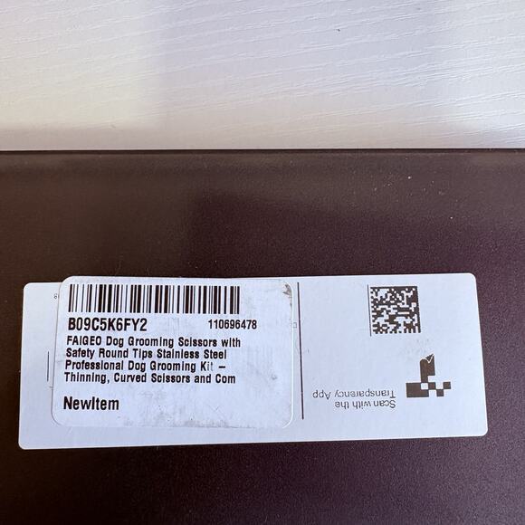 Pet Dog Grooming Scissors Stainless Straight Curved Thinning Shears Trimmer Kits - Picture 6 of 6